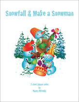 Snowfall & Make a Snowman piano sheet music cover